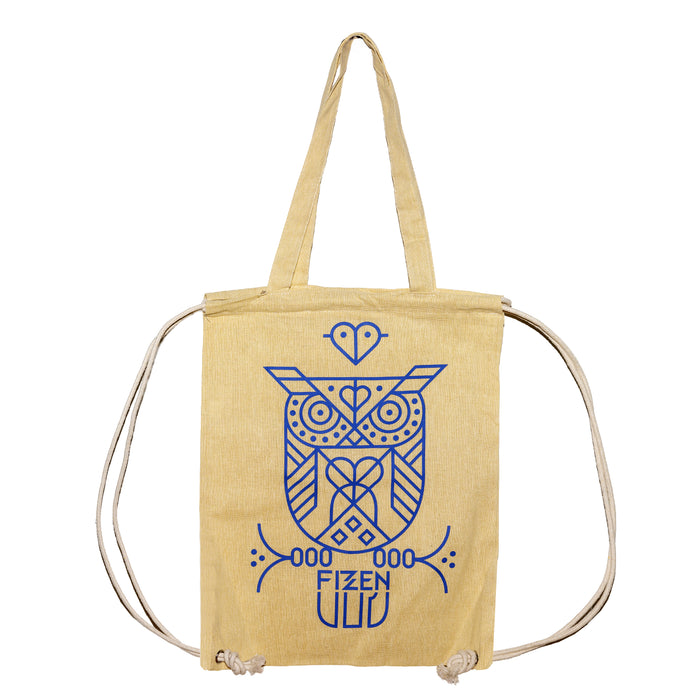 Eulen-Bag Einsamer Stern / blauer Juwel