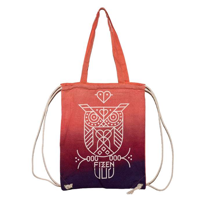 Eulen-Bag Farbverlauf / Einsamer Stern