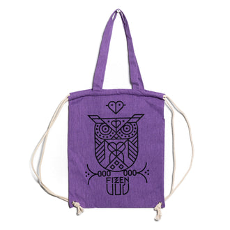 Eulen-Bag Perlweintraube / Schwarz