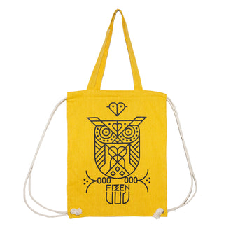Eulen-Bag Zitronentropfen / Schwarz